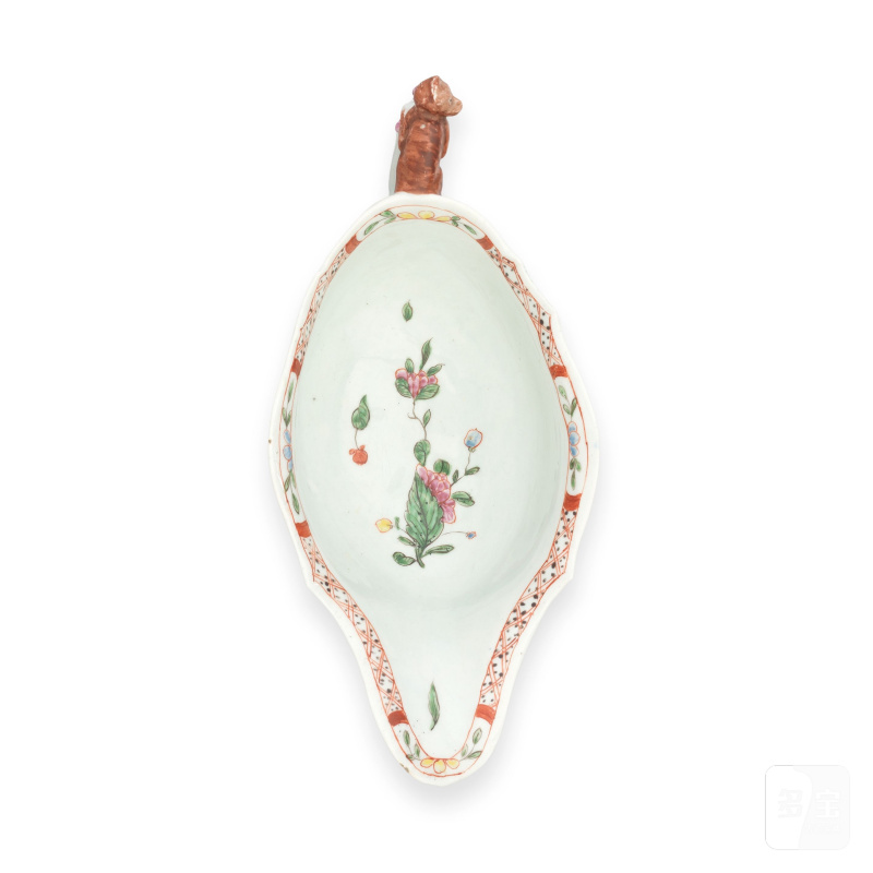 A remarkable Vauxhall sauceboat, circa 1755-56 - 图2